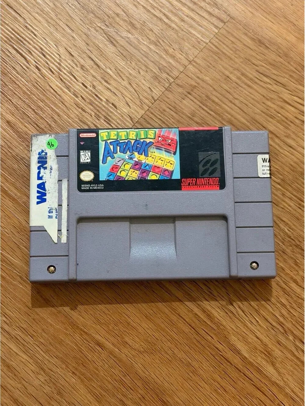 Tetris Attack for Super Nintendo